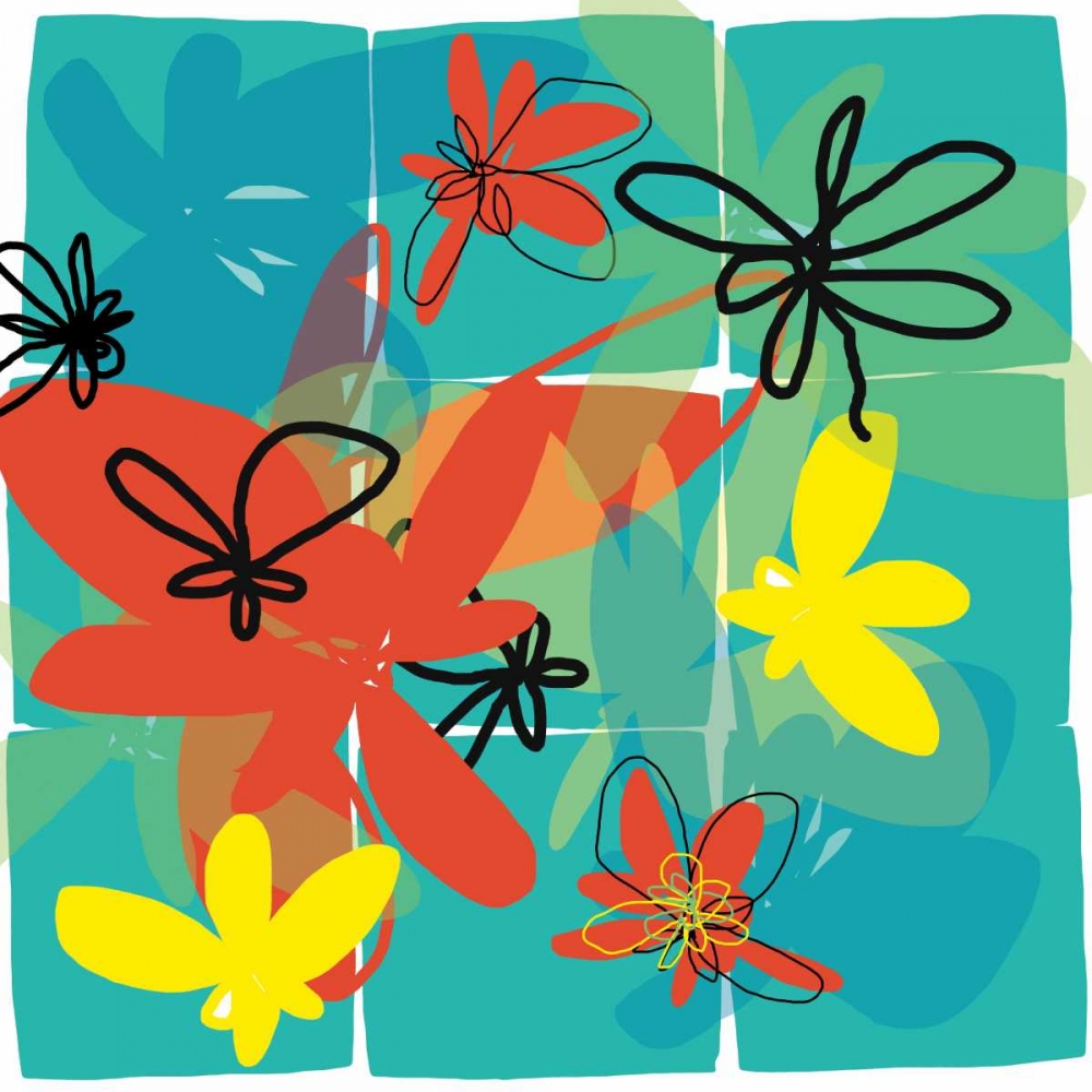 Wall Art Painting id:13755, Name: Pop Goes Space One, Artist: Weiss, Jan