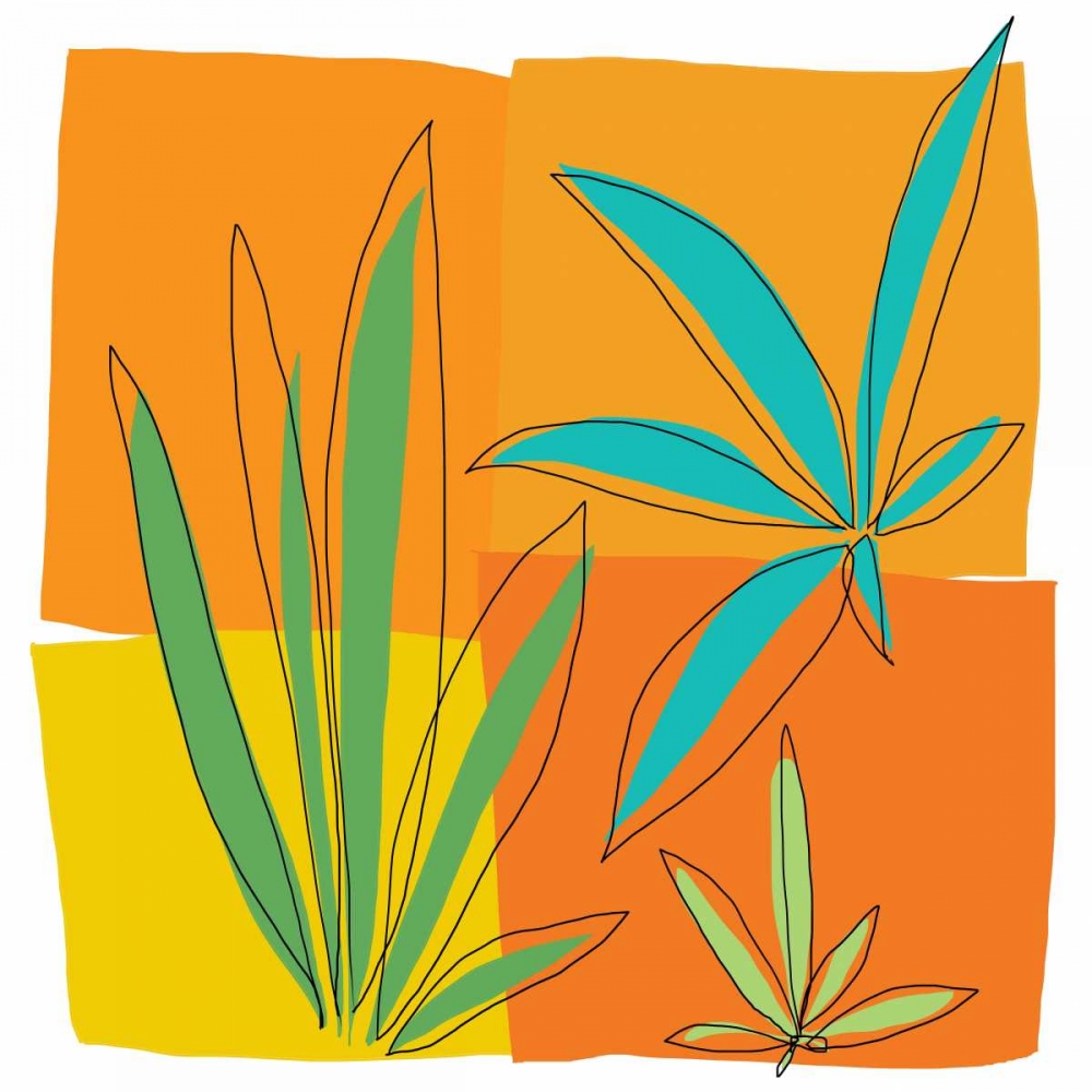 Wall Art Painting id:33318, Name: Grasses II, Artist: Weiss, Jan