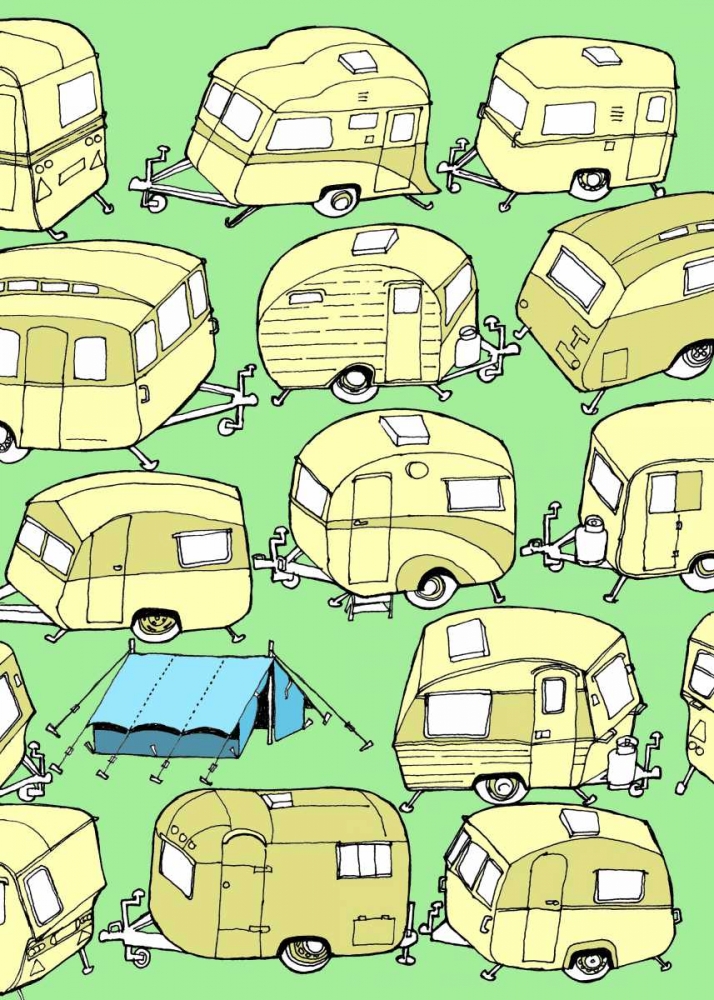 Wall Art Painting id:33354, Name: Odd Ones - Tent, Artist: Wilson, Duncan