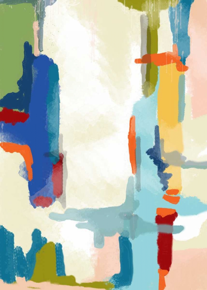 Wall Art Painting id:33310, Name: Deconstructed Landscape 1, Artist: Weiss, Jan