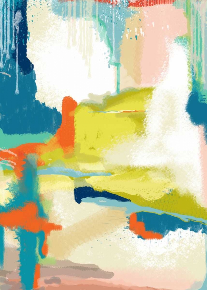 Wall Art Painting id:33311, Name: Deconstructed Landscape 2, Artist: Weiss, Jan