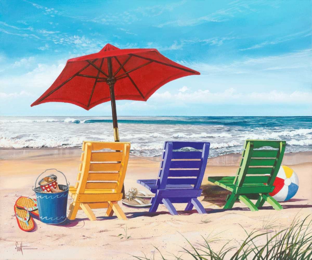 Art Print: Beachy Keen