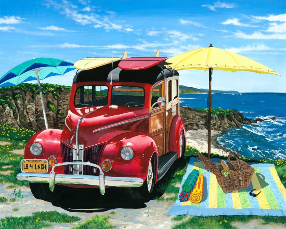 Art Print: Palisades Picnic