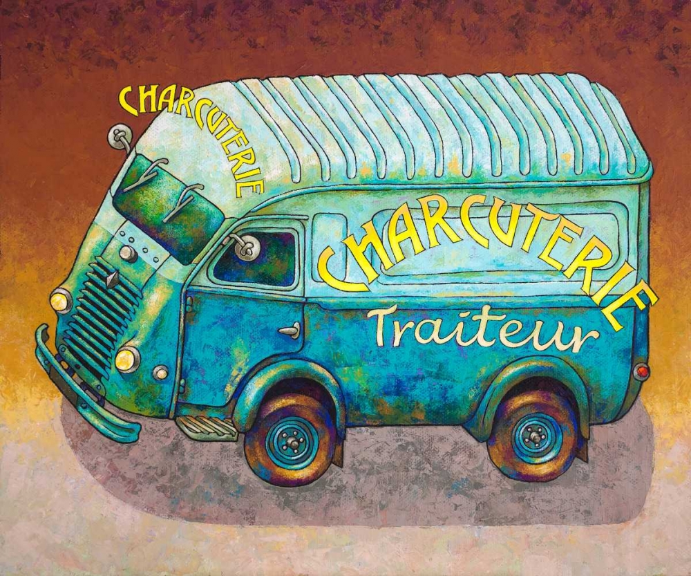 Wall art: Van Ordinaire Charcuterie, by Wilson, Duncan