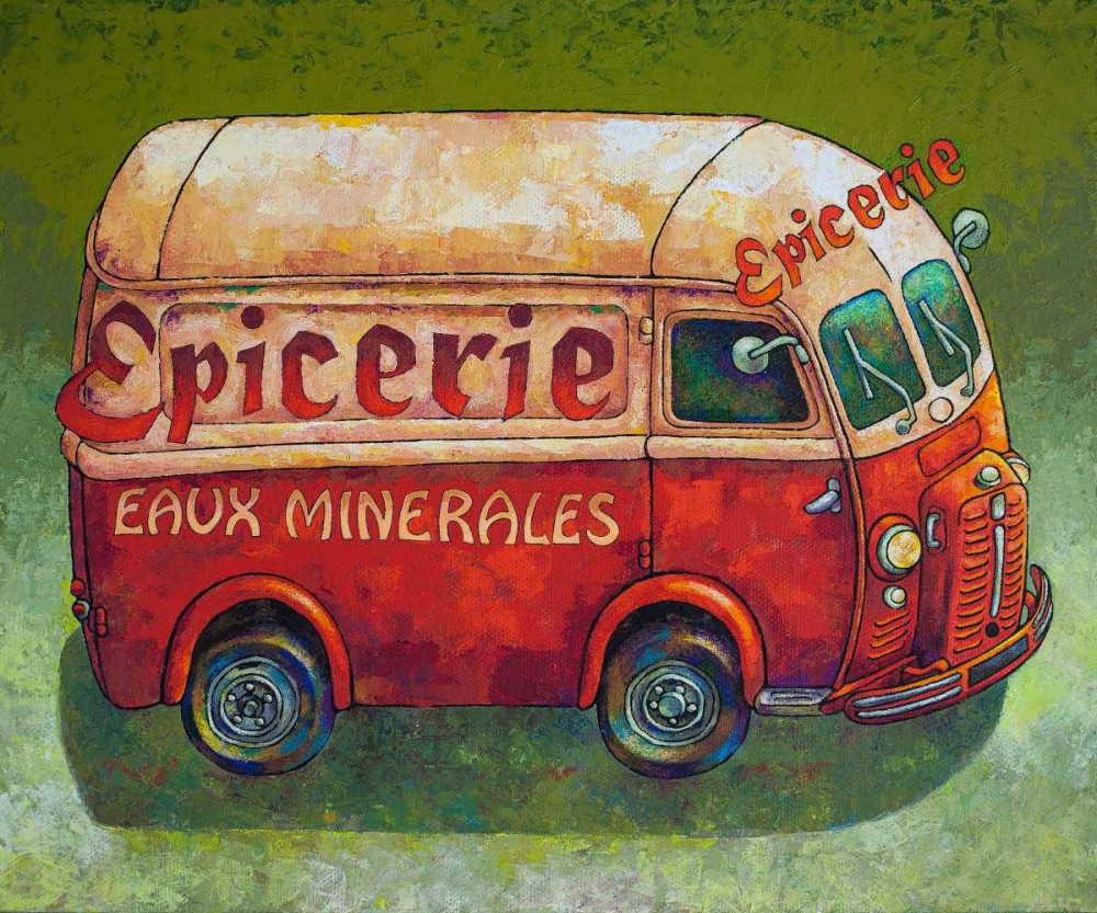 Wall art: Van Ordinaire Epicerie, by Wilson, Duncan