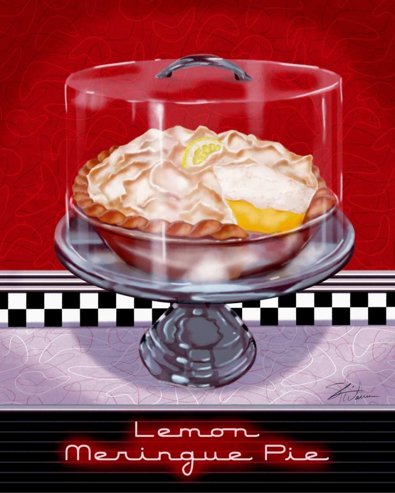 Wall art: Lemon Meringue Pie, by Warren, Sheri
