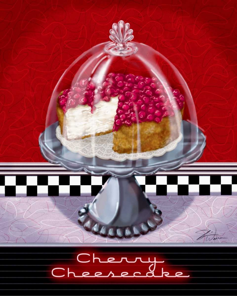 Wall art: Cherry Cheesecake, by Warren, Sheri