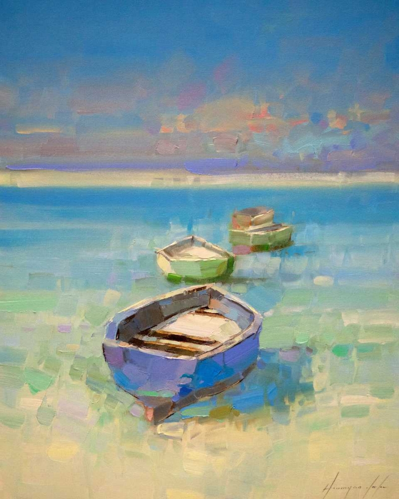 Art Print: Caribbean Beach