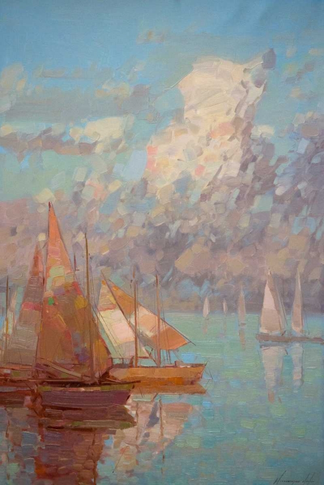 Art Print: Sail Boats