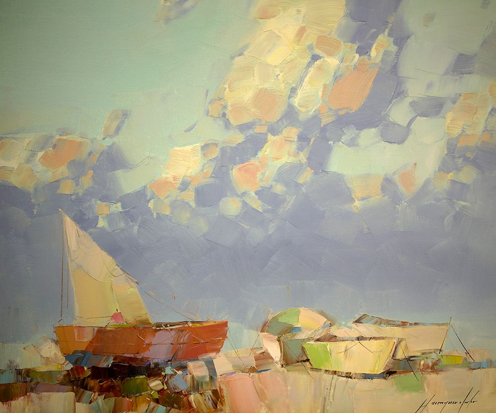 Art Print: Fishing Boats