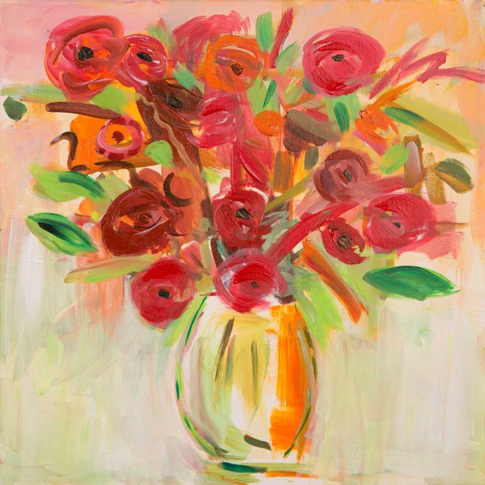 Wall art: Floral Afternoon, by Zaman, Farida