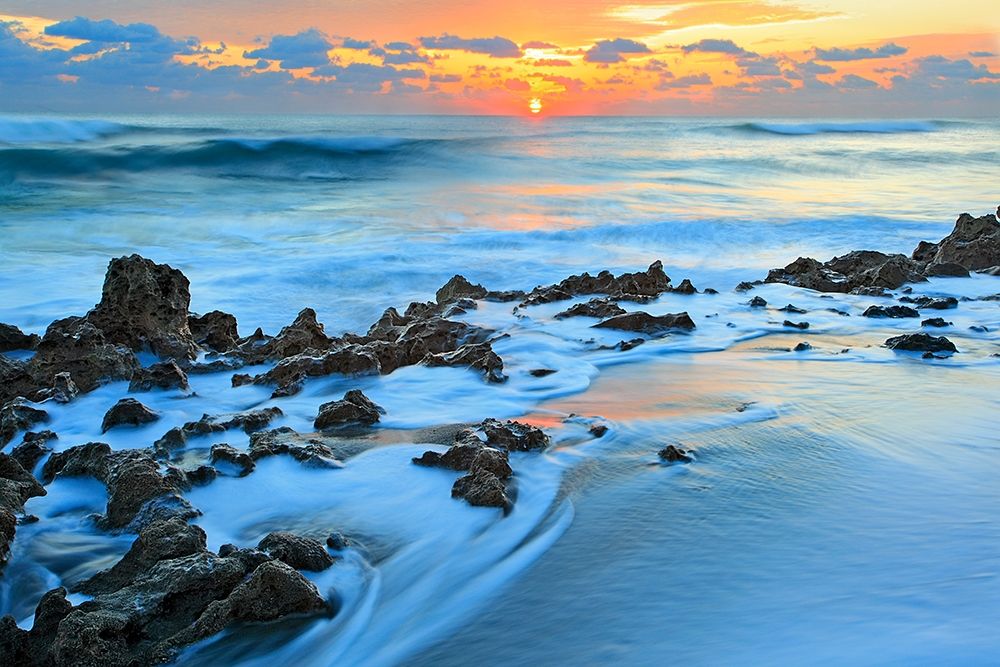 Art Print: Painted Ocean