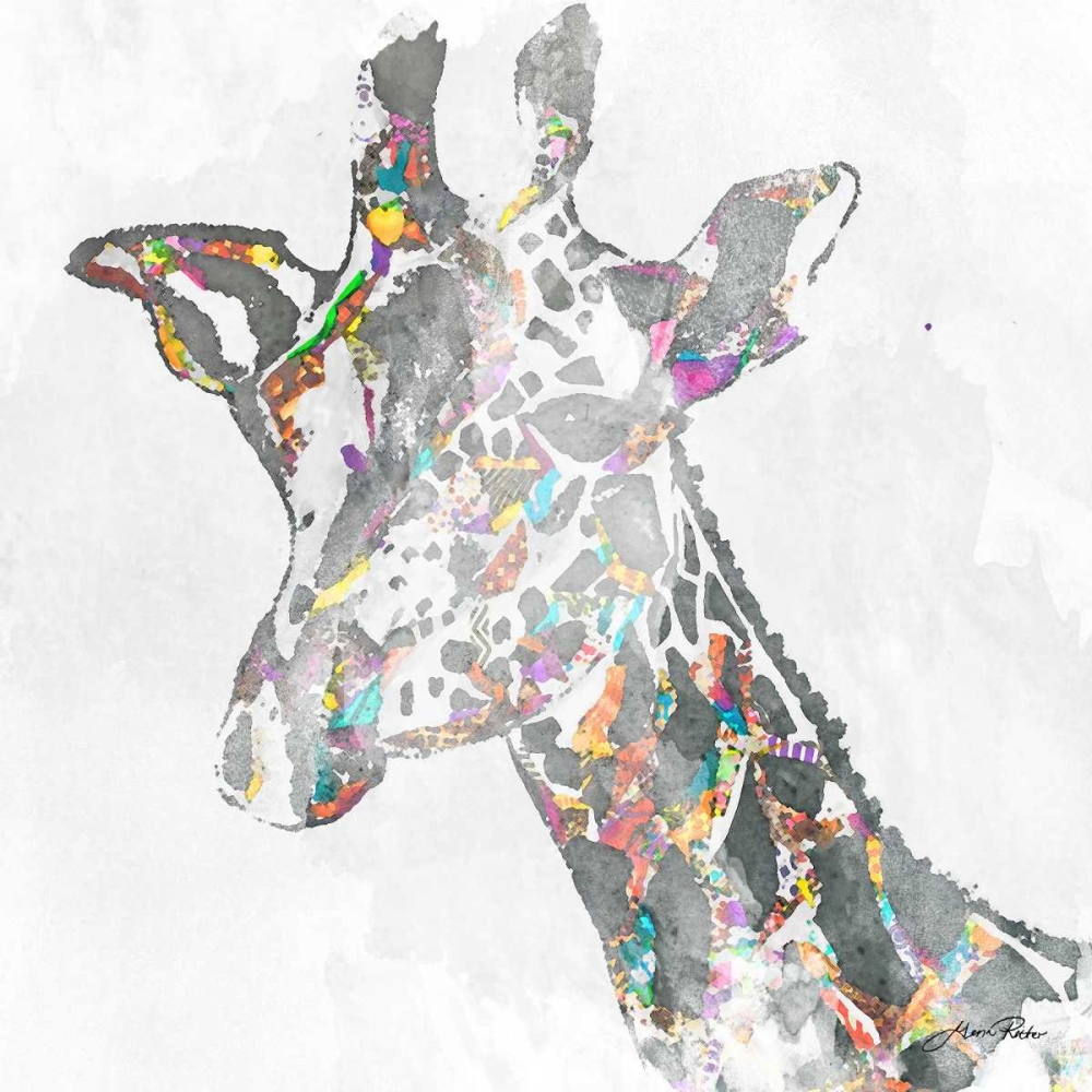 Wall Art Painting id:122068, Name: Safari Collage III, Artist: Ritter, Gina