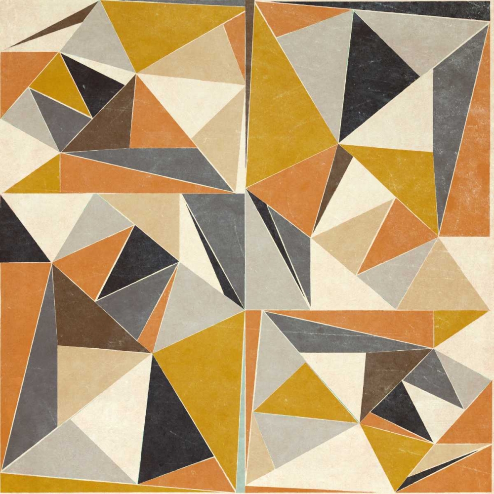 Art Print: OMG Modern Triangles I
