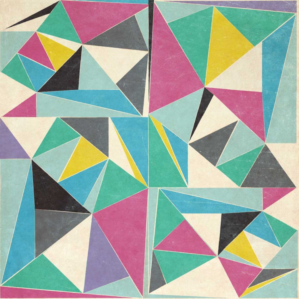 Art Print: OMG Triangles I