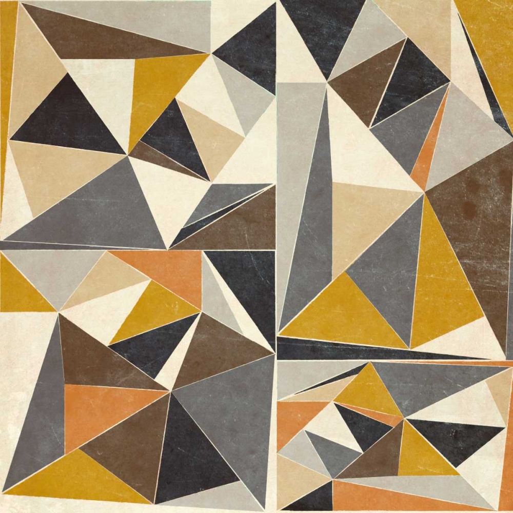 Art Print: OMG Modern Triangles II