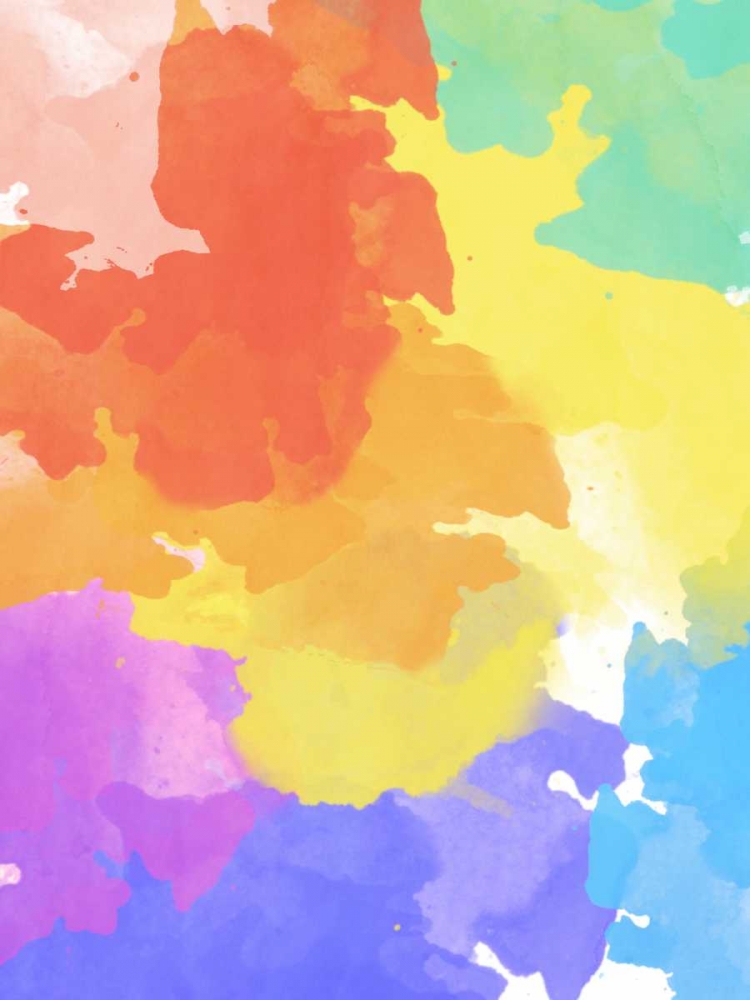 Wall Art Painting id:74017, Name: Watercolor Mess II, Artist: SD Graphics Studio