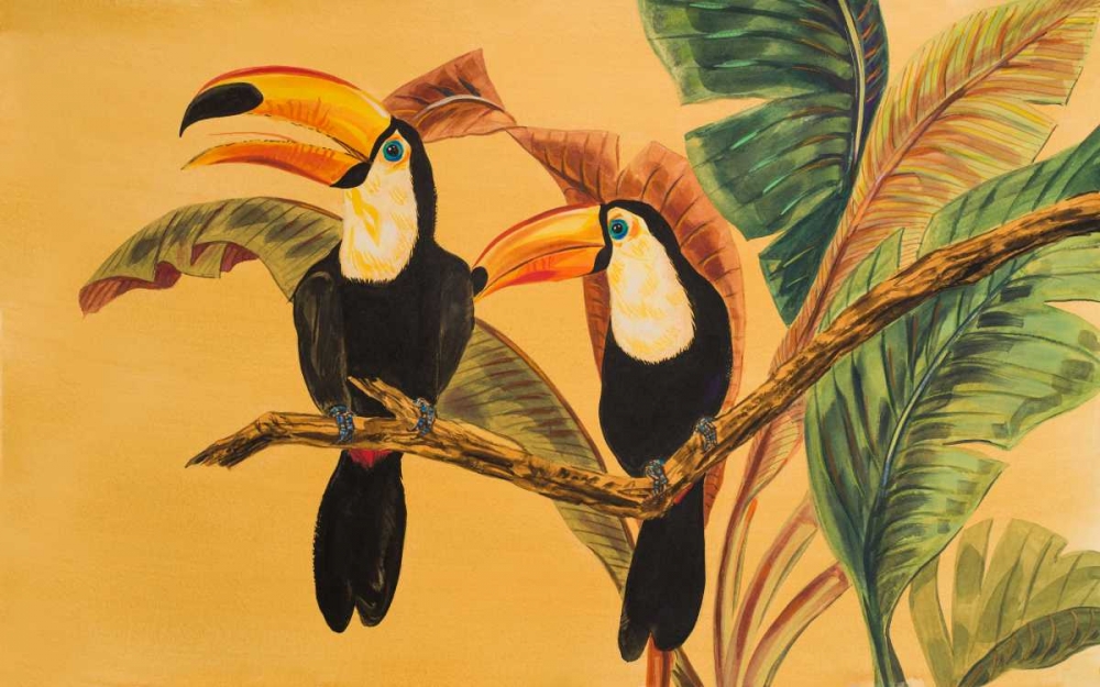 Art Print: Toucans I