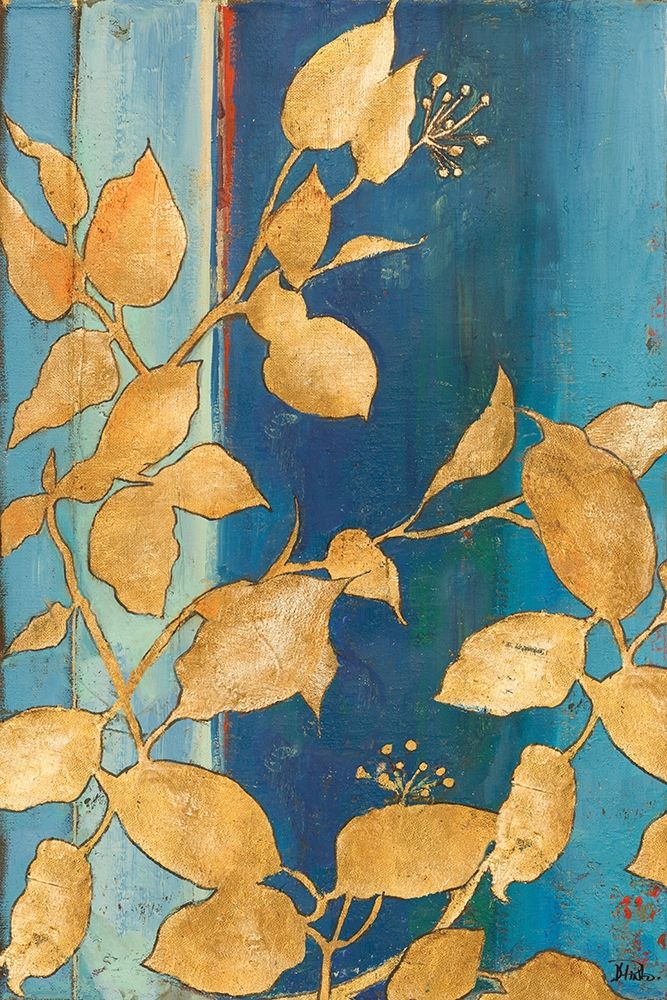 Art Print: Golden Blue