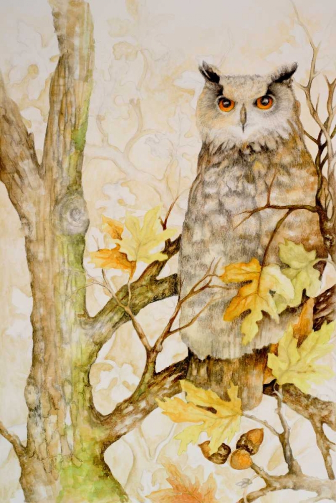 Wall Art Painting id:122089, Name: Mystic Woodland II, Artist: Gaynor, Janice