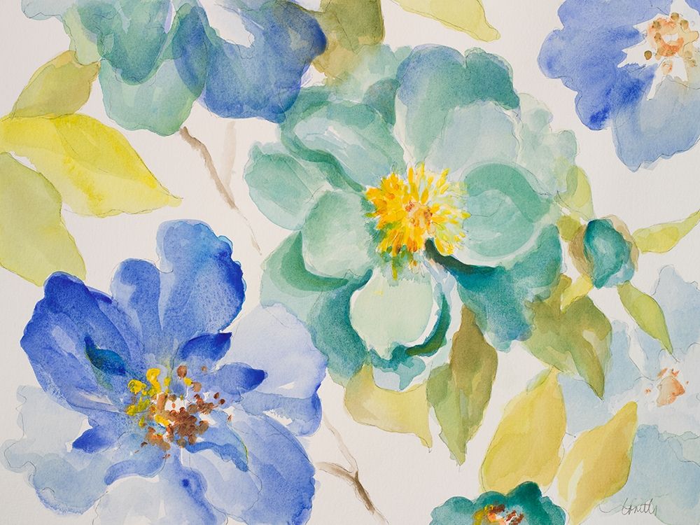 Art Print: Floral Delicate I