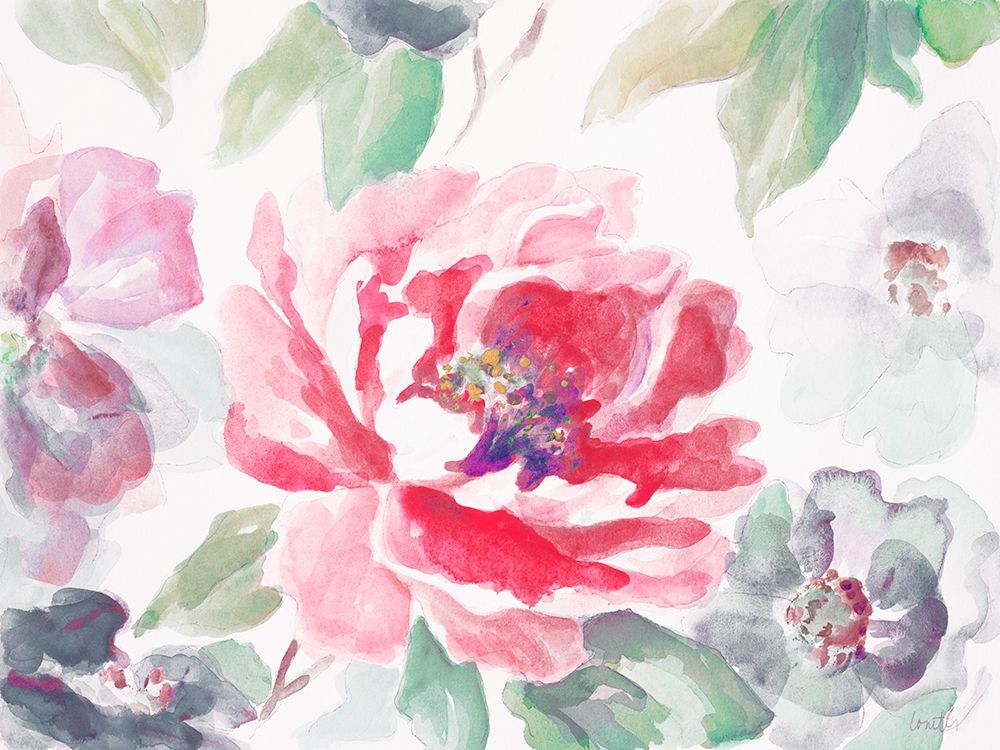 Art Print: Floral Delicate Spring