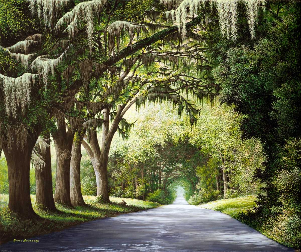 Art Print: Down The Rabbit Hole