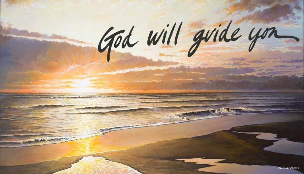 Art Print: God Will Guide You