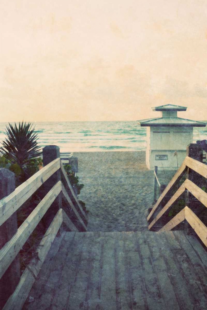Wall Art Painting id:74221, Name: Filtered Beach Photo I, Artist: Peck, Gail