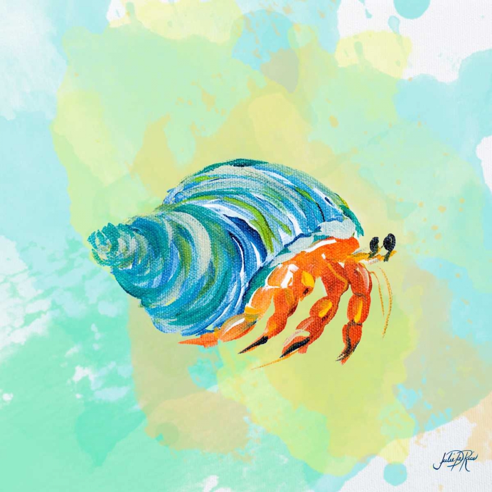 Art Print: Watercolor Sea Creatures II
