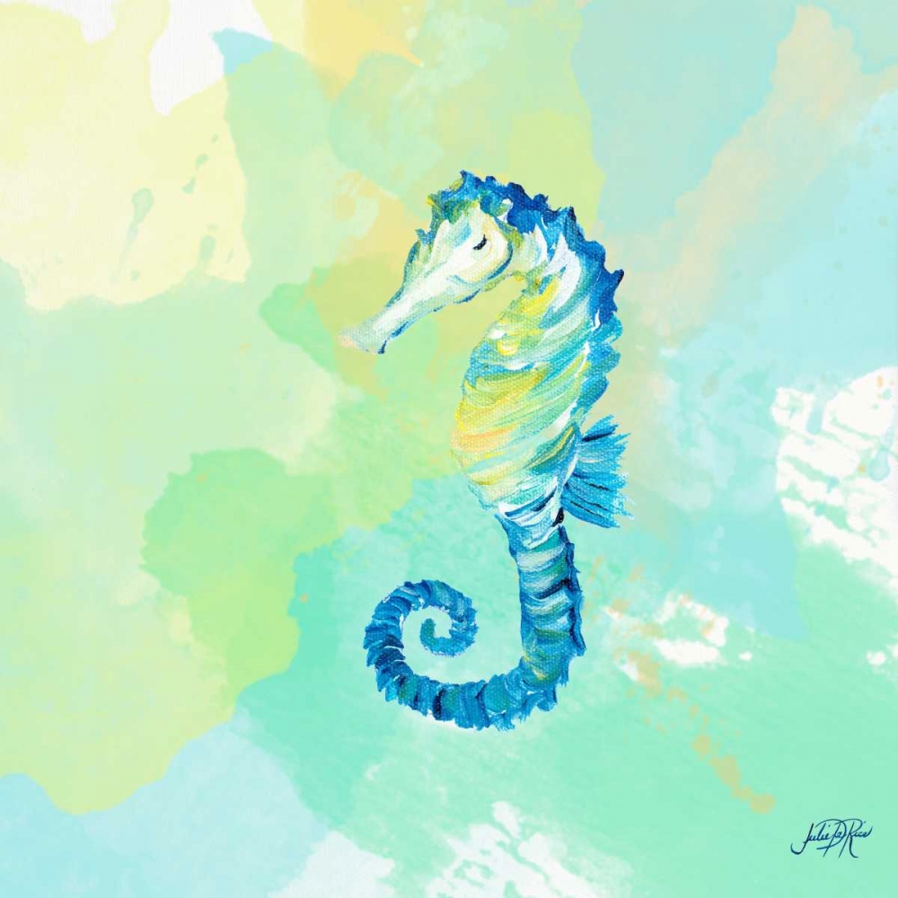 Art Print: Watercolor Sea Creatures IV