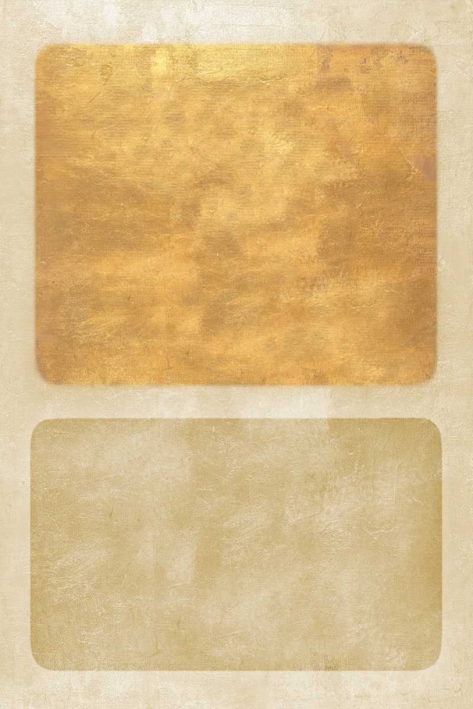 Art Print: Gold and Cream