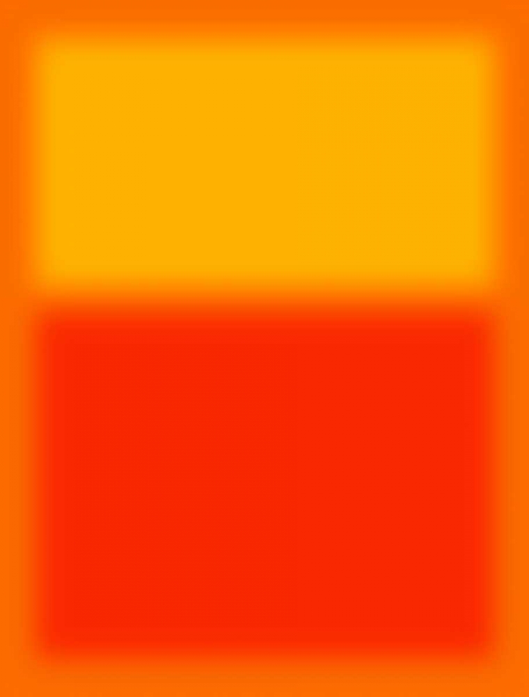 Wall art: Orange and Red, by Lake, Shelley