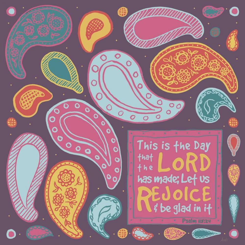 Art Print: Inspired Paisley I