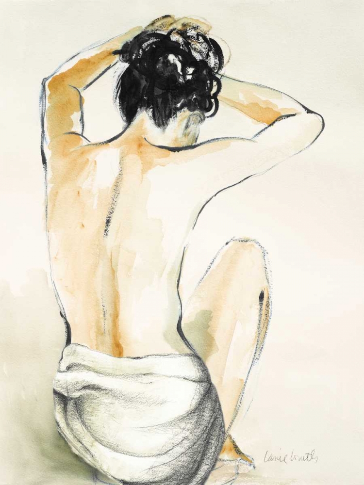 Wall art: Woman Sitting I, by Loreth, Lanie