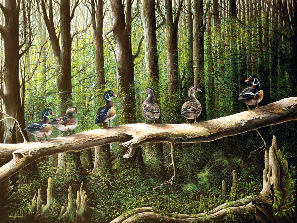 Wall art: Pairing Up, by Nawrocke, Bruce