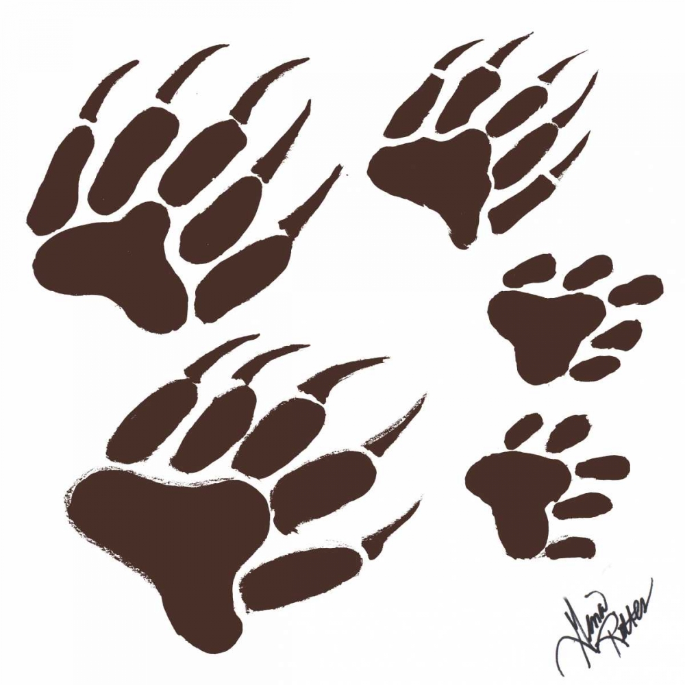 Wall Art Painting id:122234, Name: Rustic Birch Trail Accent IV, Artist: Ritter, Gina