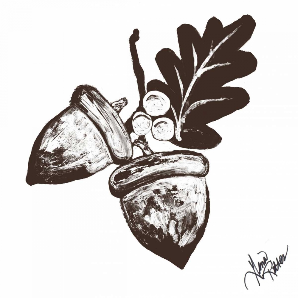 Wall Art Painting id:122242, Name: Rustic Birch Trail Accent III, Artist: Ritter, Gina