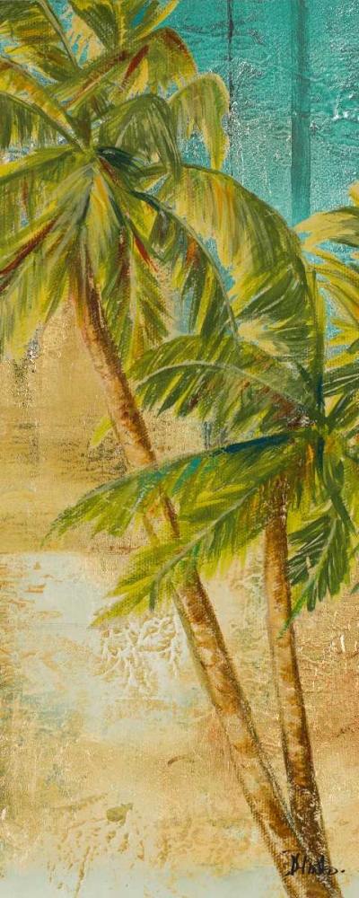 Wall Art Painting id:74032, Name: Beach Palm Panel I, Artist: Pinto, Patricia