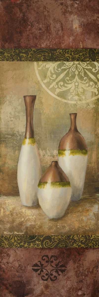 Wall Art Painting id:31743, Name: Ivory Vessel II, Artist: Marcon, Michael