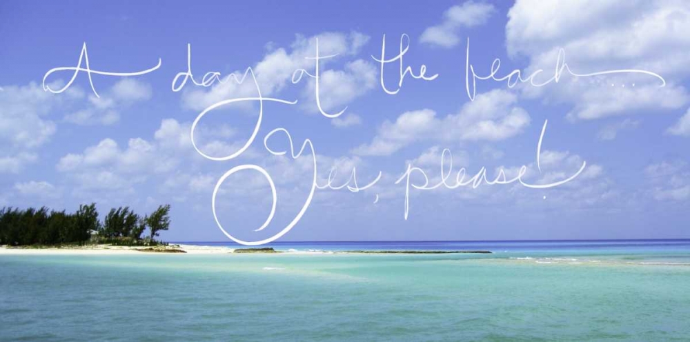 Wall Art Painting id:31748, Name: Beach Yes Please, Artist: Bryant, Susan