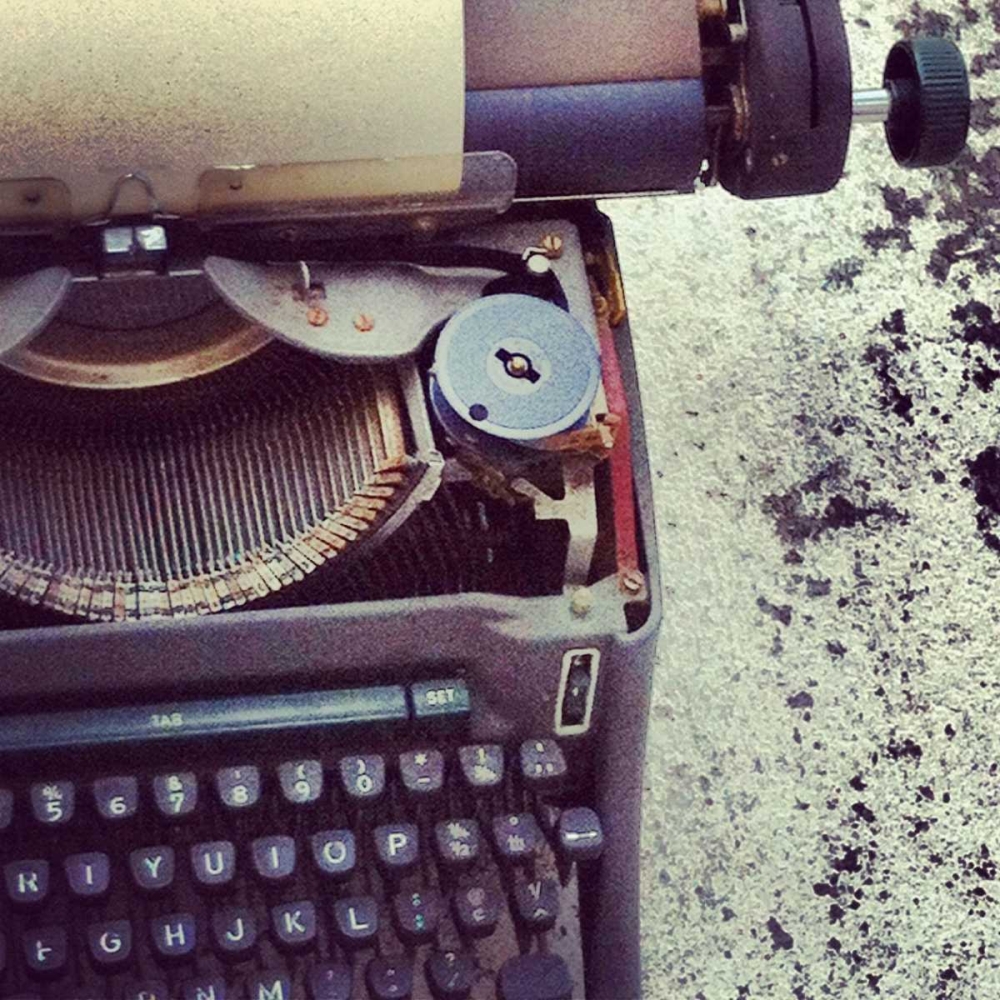 Art Print: Antique Text