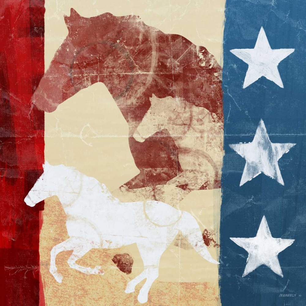 Wall art: American Horse I, by Meneely, Dan