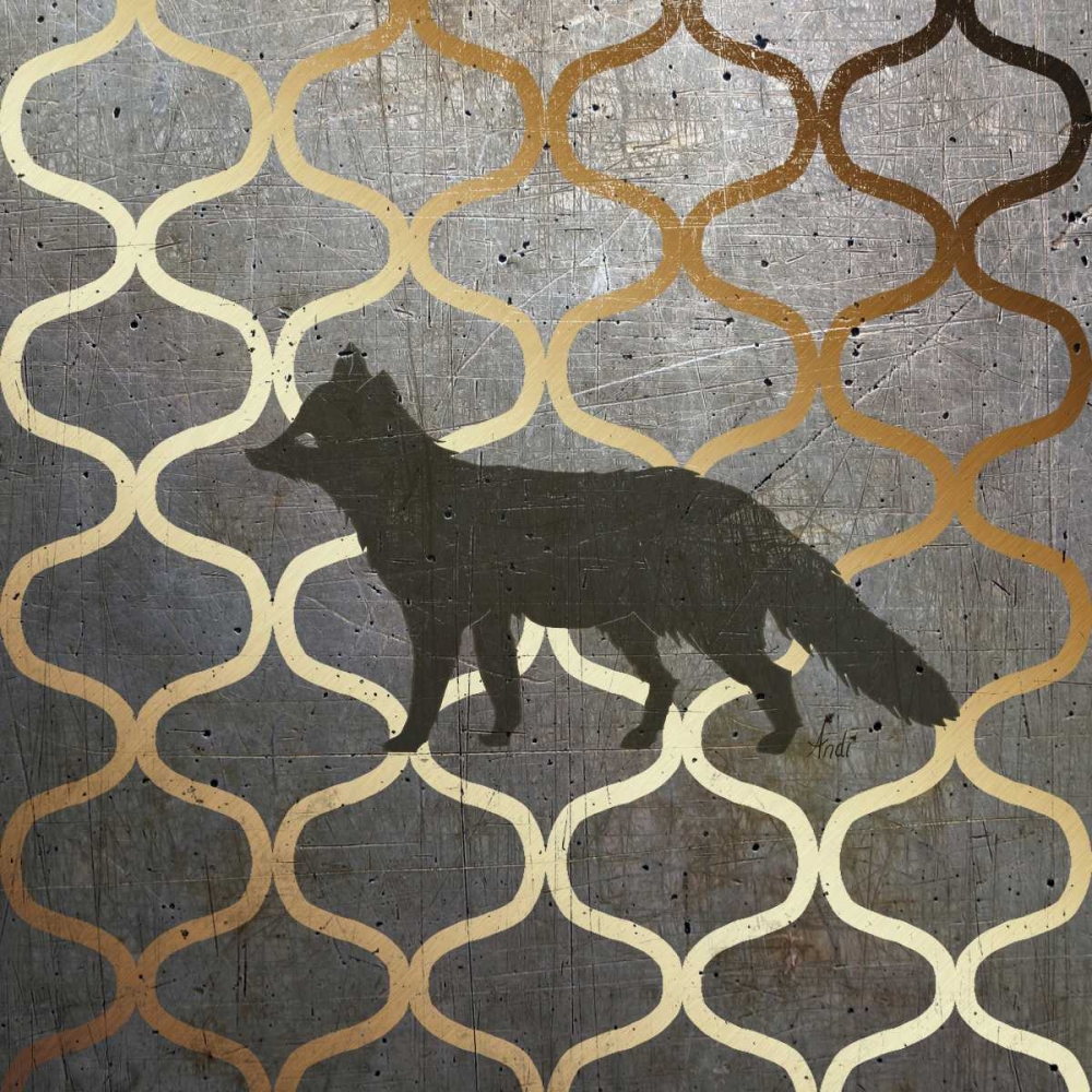 Wall art: Metallic Nature III, by Metz, Andi