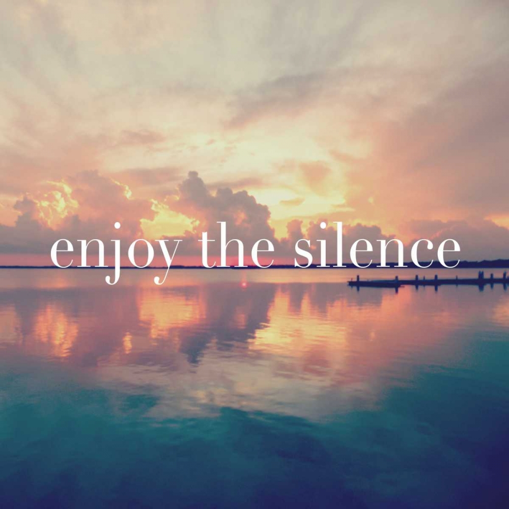 Art Print: Enjoy the Silence