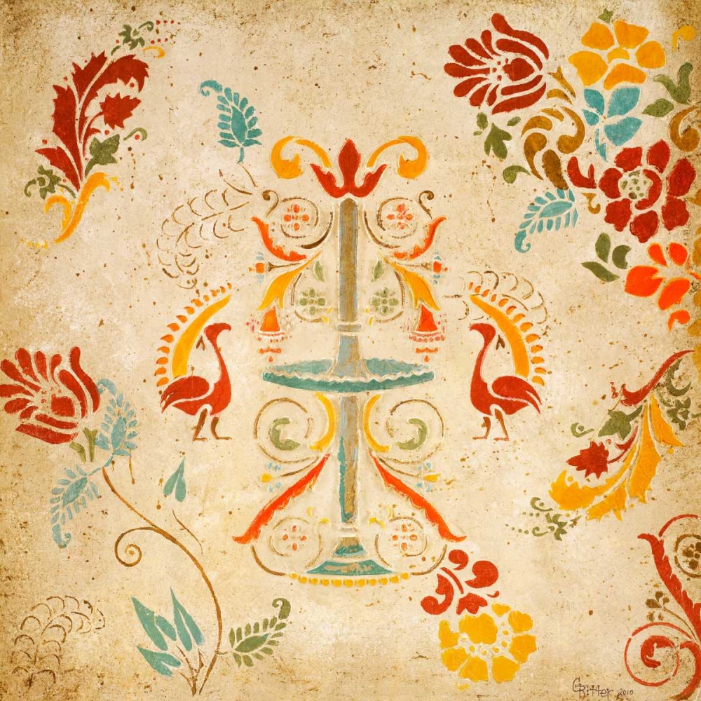 Wall Art Painting id:122435, Name: Bohemian Walk in the Park, Artist: Ritter, Gina