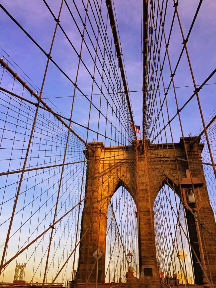 Art Print: Walking To Brooklyn