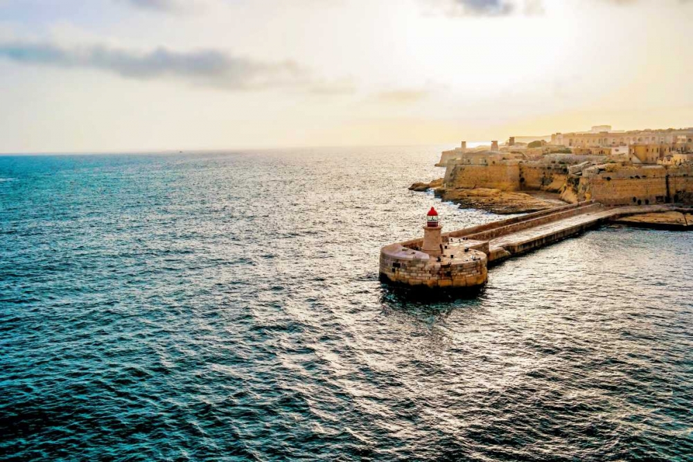 Art Print: Lighthouse Village