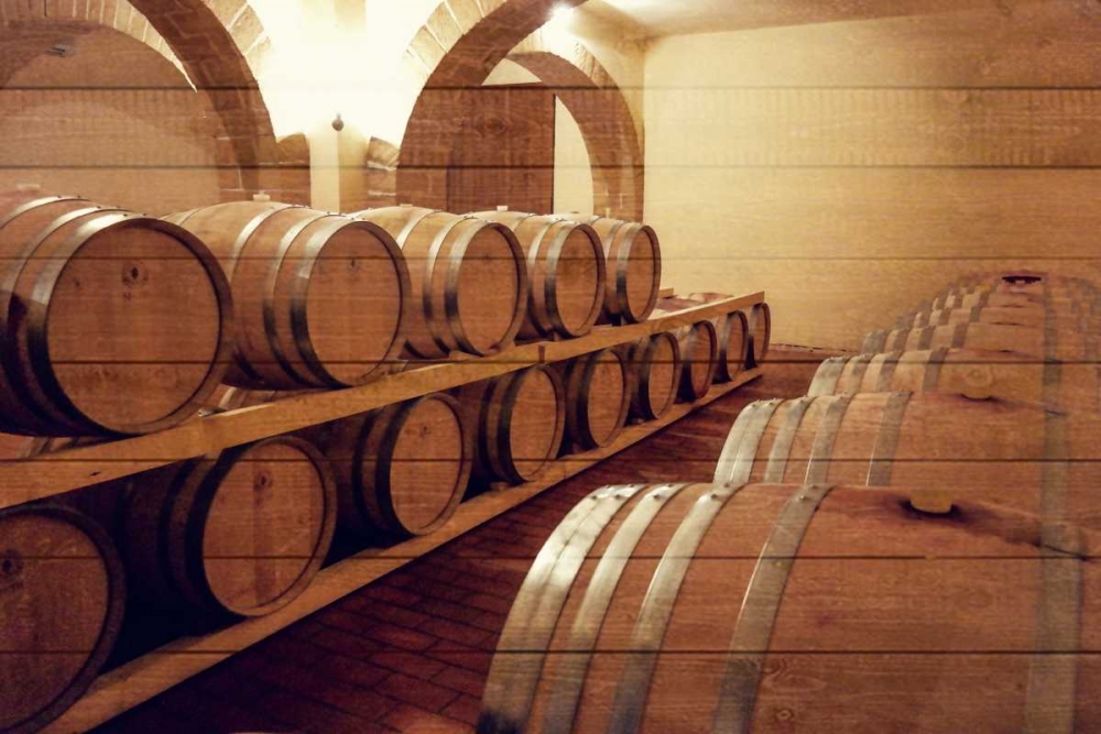 Art Print: Wine Barrels