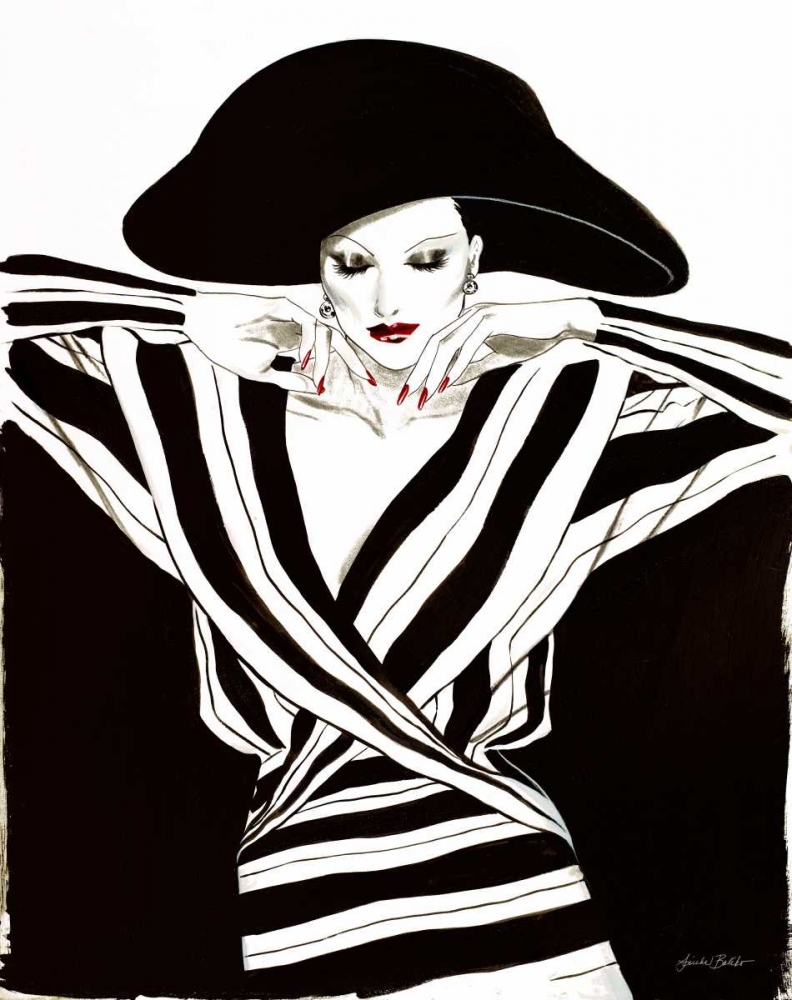 Wall art: Fashion Women III, by Baliko, Linda